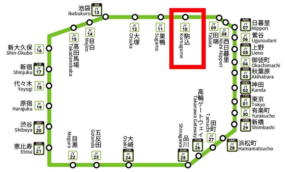 2F京都新装修日式房间jr山手线步行1Min地铁直达新宿池袋上野东京站 Tōkyō Extérieur photo